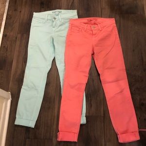 J brand summer jeans ankle crop